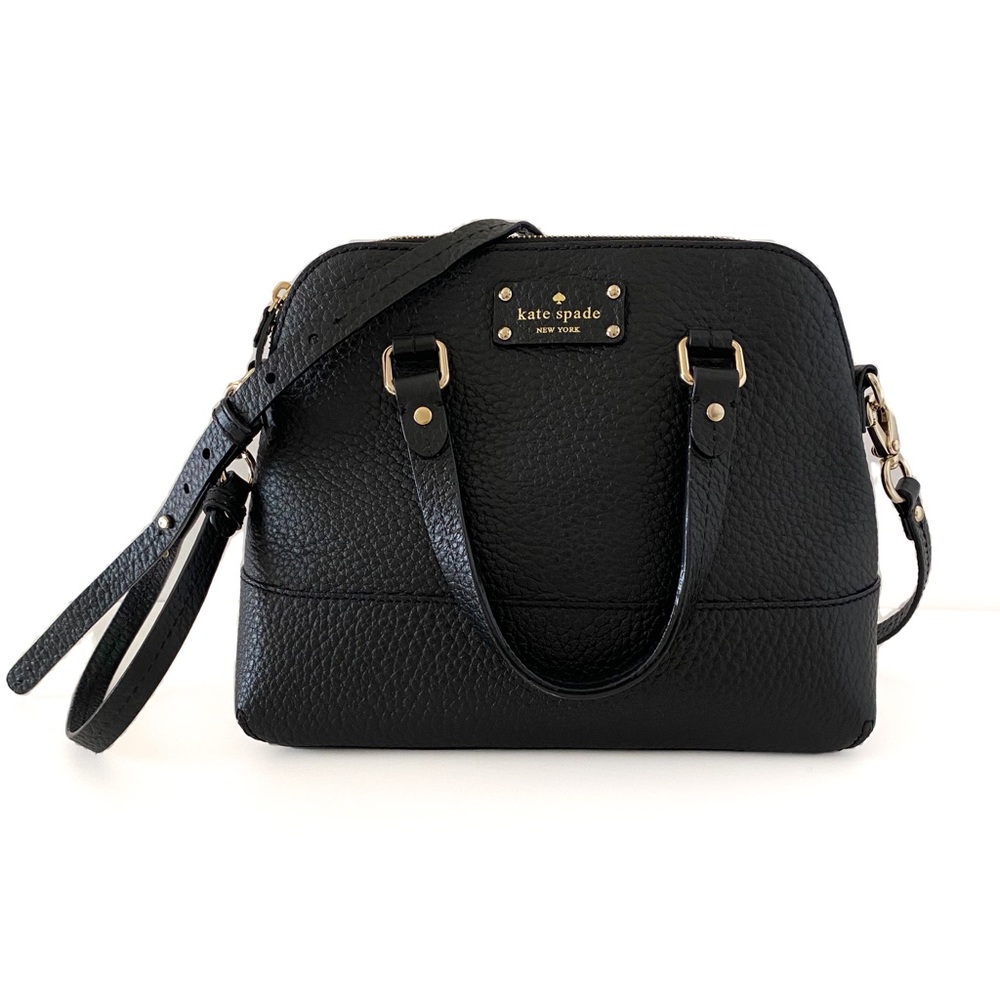 Kate Spade ♠️ Black Leather Shoulder Bag